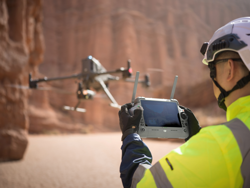 Topografía con drones LiDAR