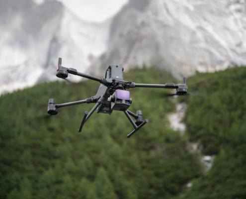 Gestión forestal con drones LiDAR Matrice 400 con Lidar Zenmuse L3